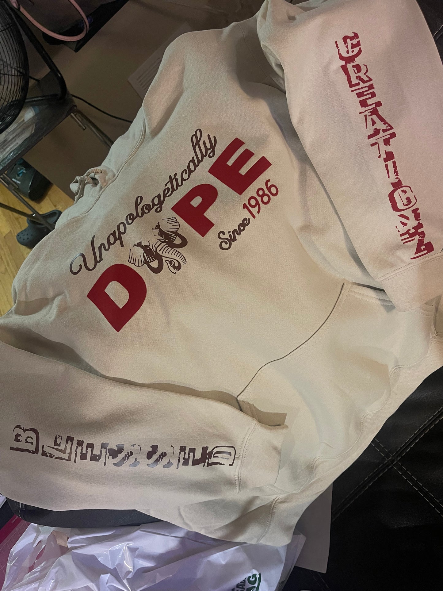 Unapologetically dope Custom Hoodie