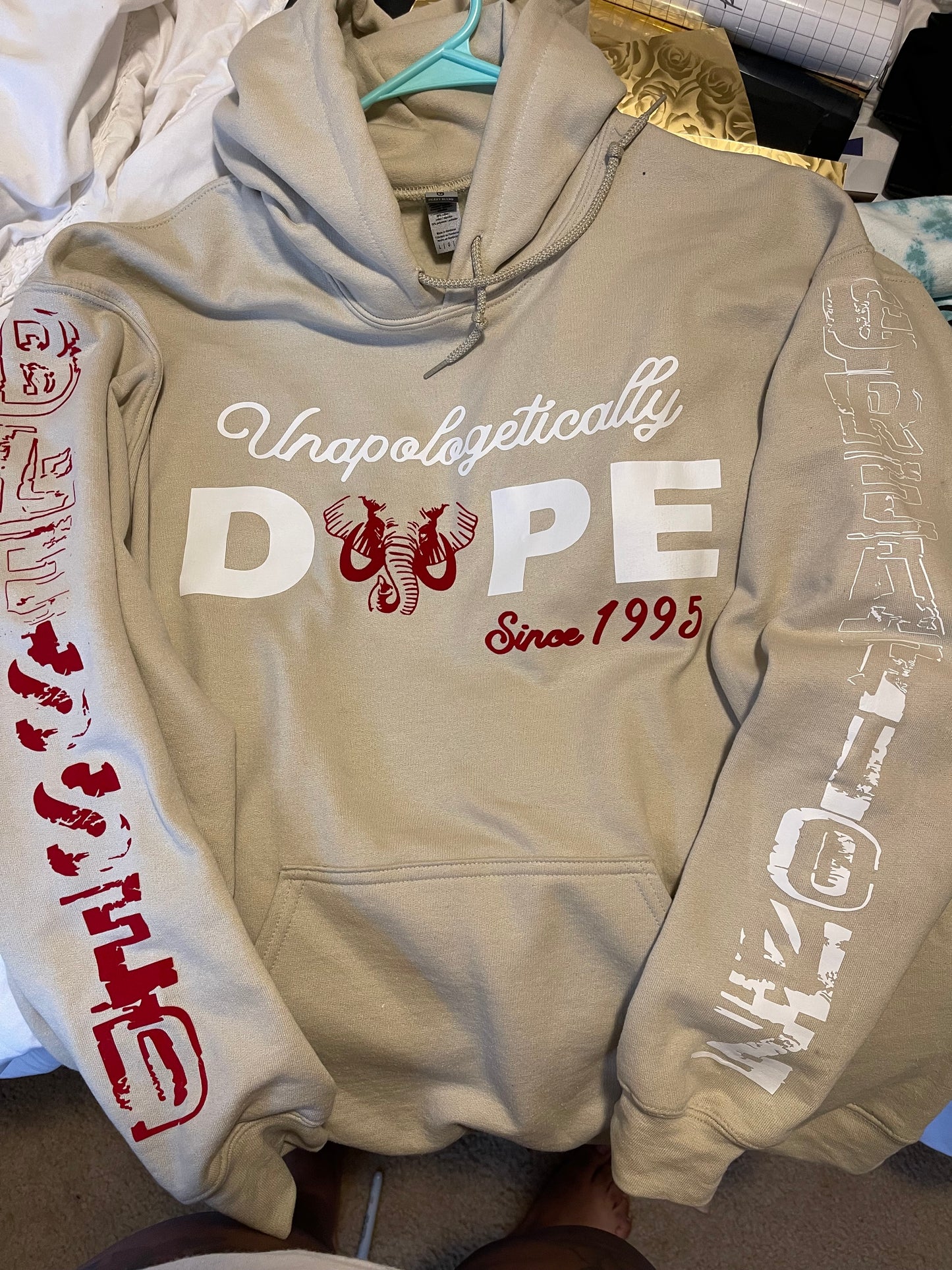 Unapologetically dope Custom Hoodie
