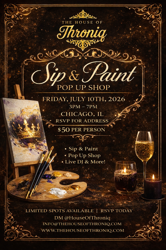 Sip & Paint Pop-Up Experience