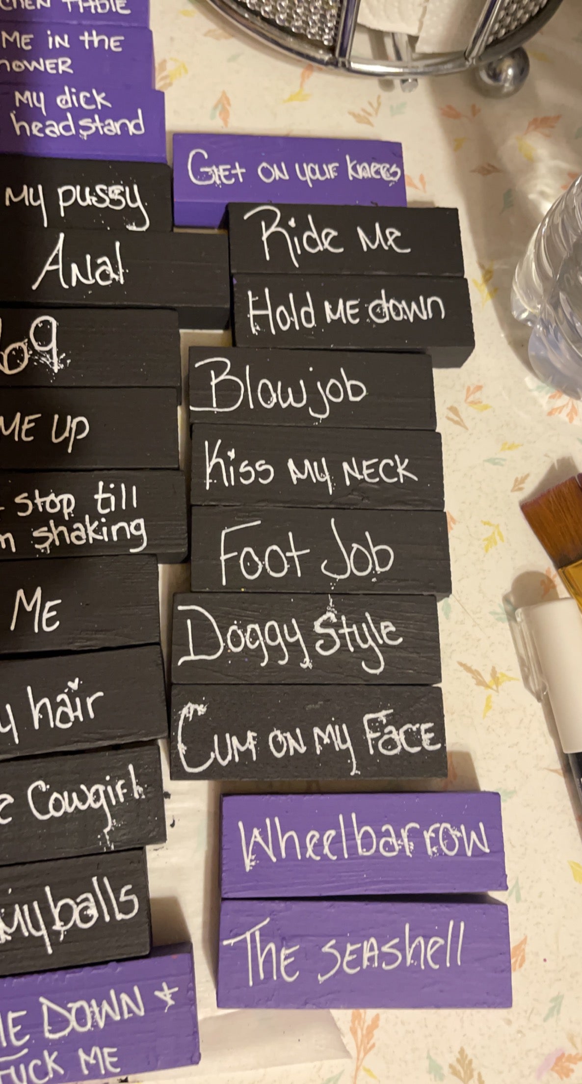 Adult Party Jenga - Classic Size