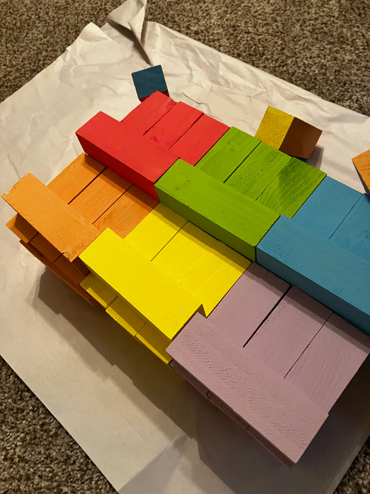 Personalized Jumbo Jenga – Family Edition