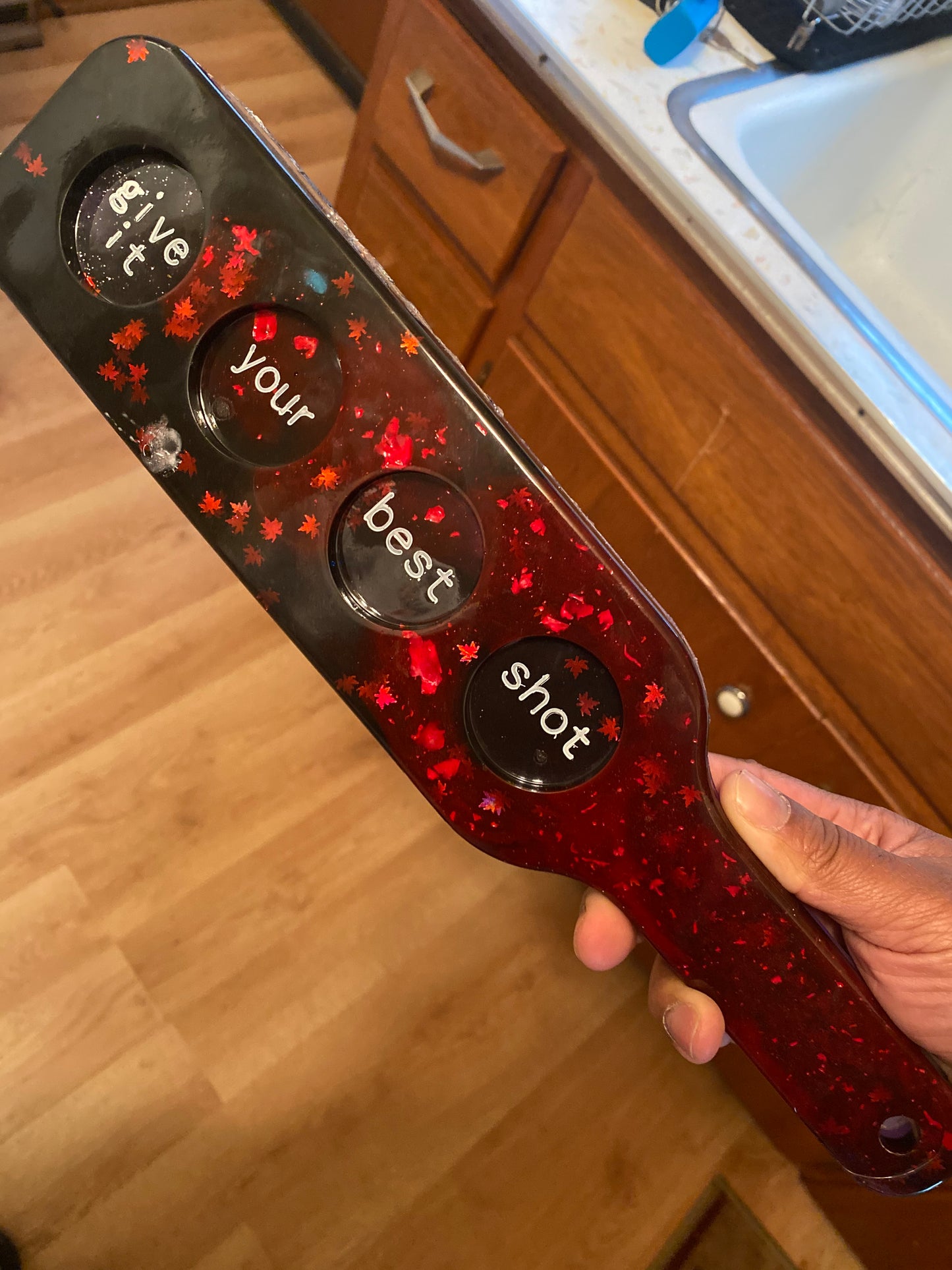 Custom Shot Glass Paddle