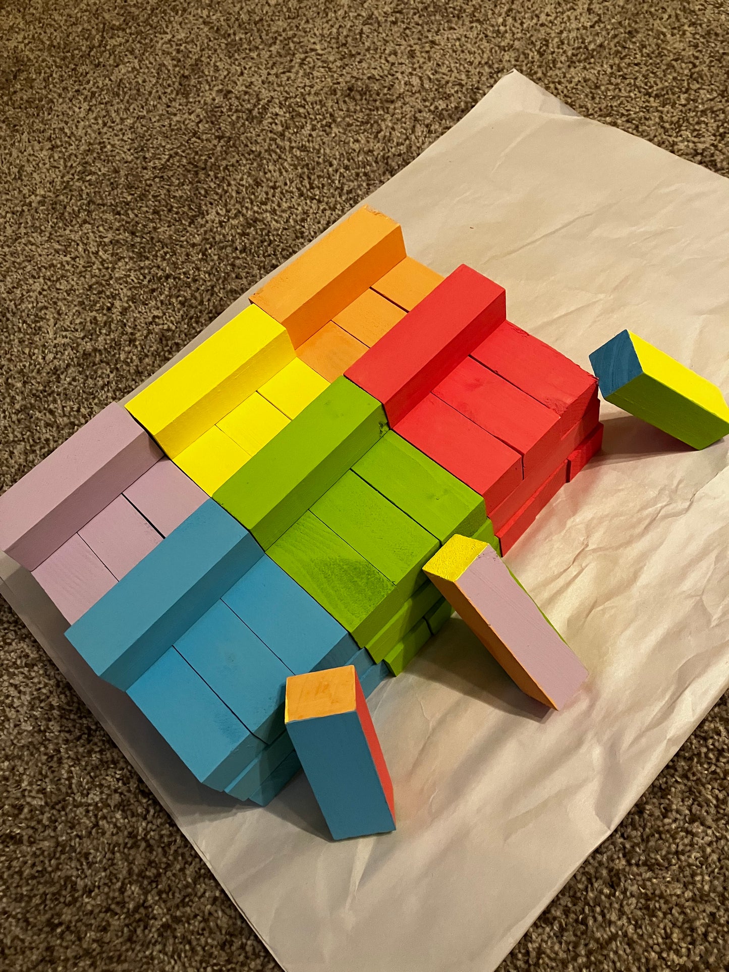 Personalized Jumbo Jenga – Family Edition