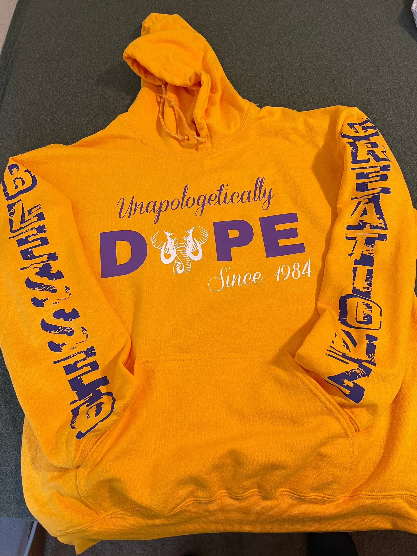 Unapologetically dope Custom Hoodie