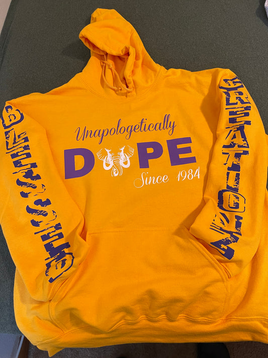 Unapologetically dope Custom Hoodie