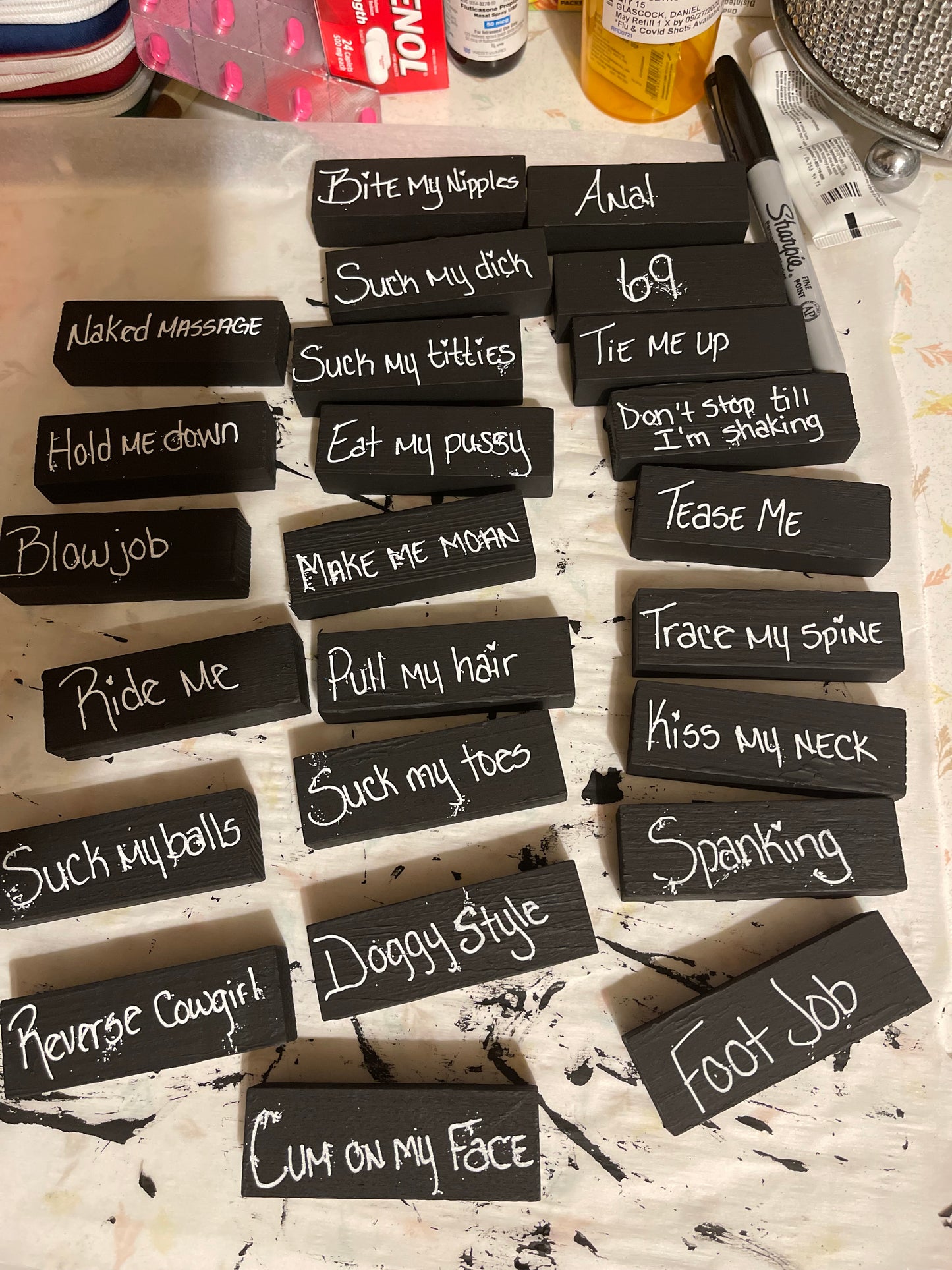 Adult Party Jenga - Classic Size