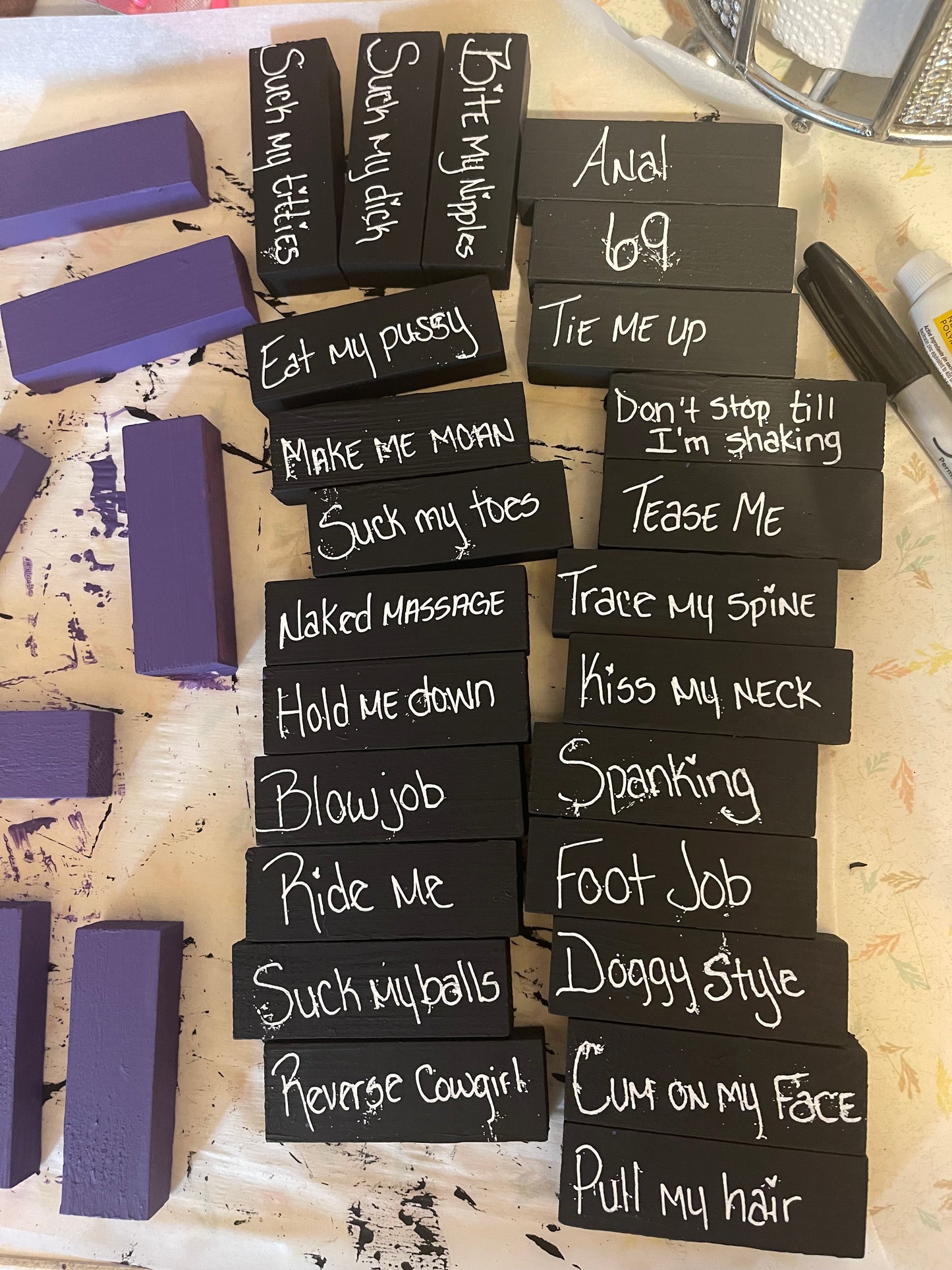 Adult Party Jenga - Classic Size