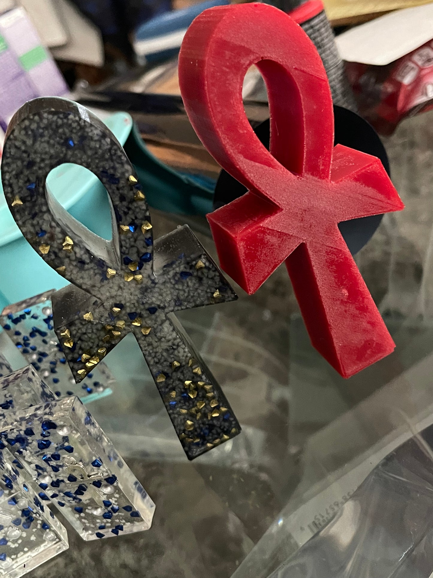 Custom Ankh Decor
